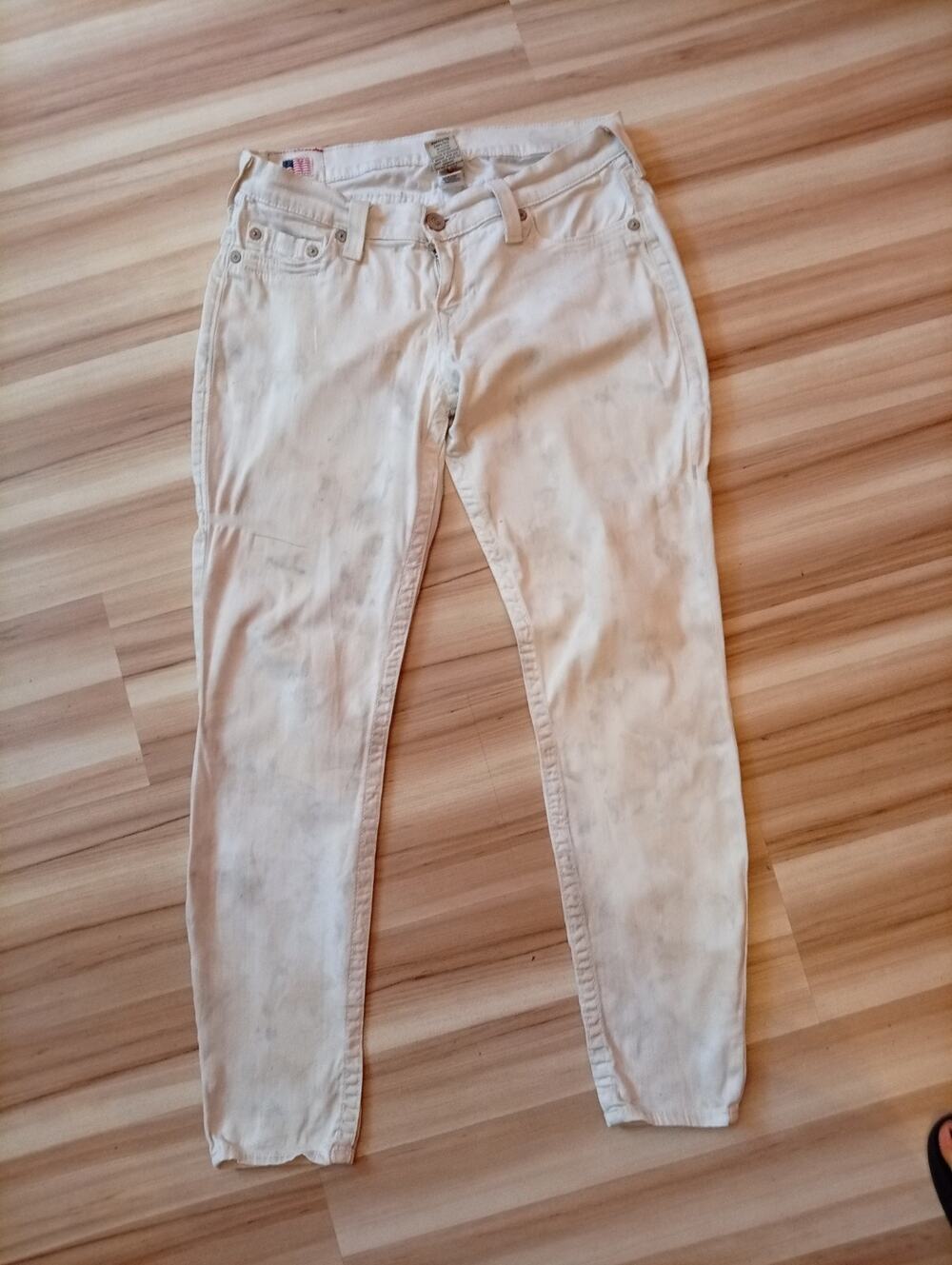 True Religion Women's Casey Low Rise Super Skinny Jeans Size 31